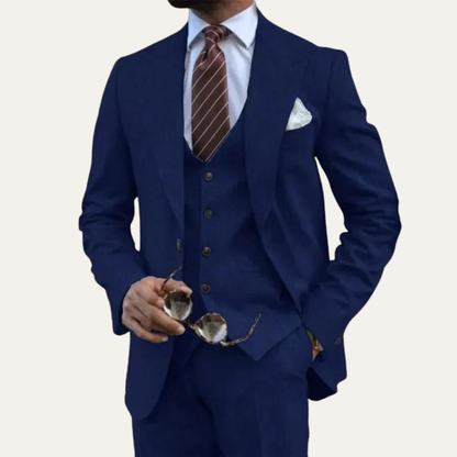 Men's 3 Piece Suit Blazer Waistcoat Trousers