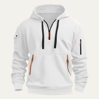 Men's Tactical Hoodie Jacket Durable Multi Pocket