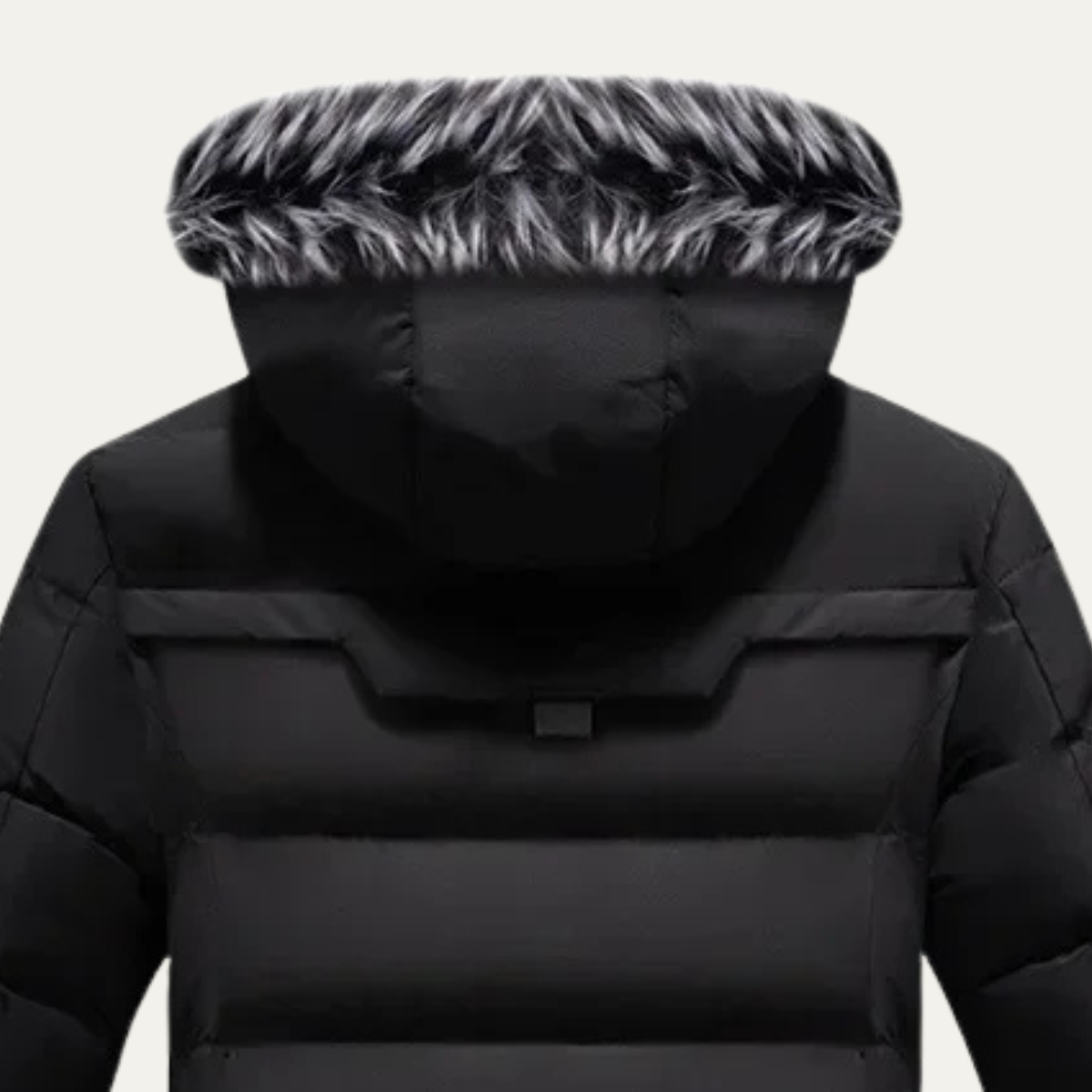 Men's Thickened Fleece Hooded Jacket