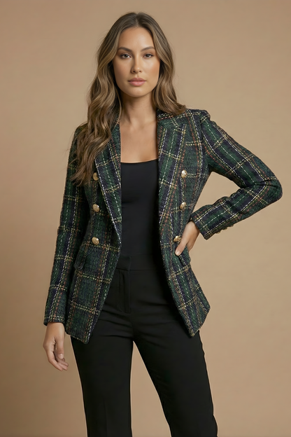 Classic Ladies Spring Tailored Blazer Jacket