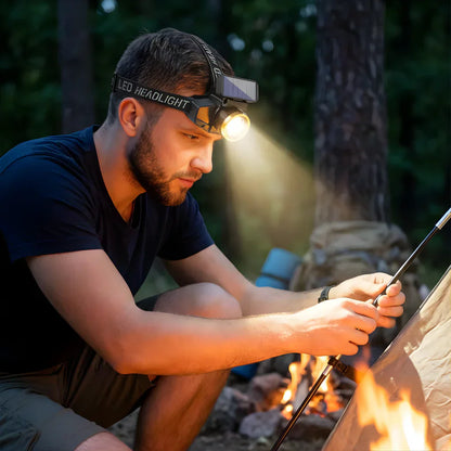 Solar Powered Headlamp