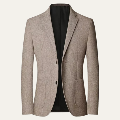 Men's Single Breasted Blazer Smart Casual Green - VibreMode