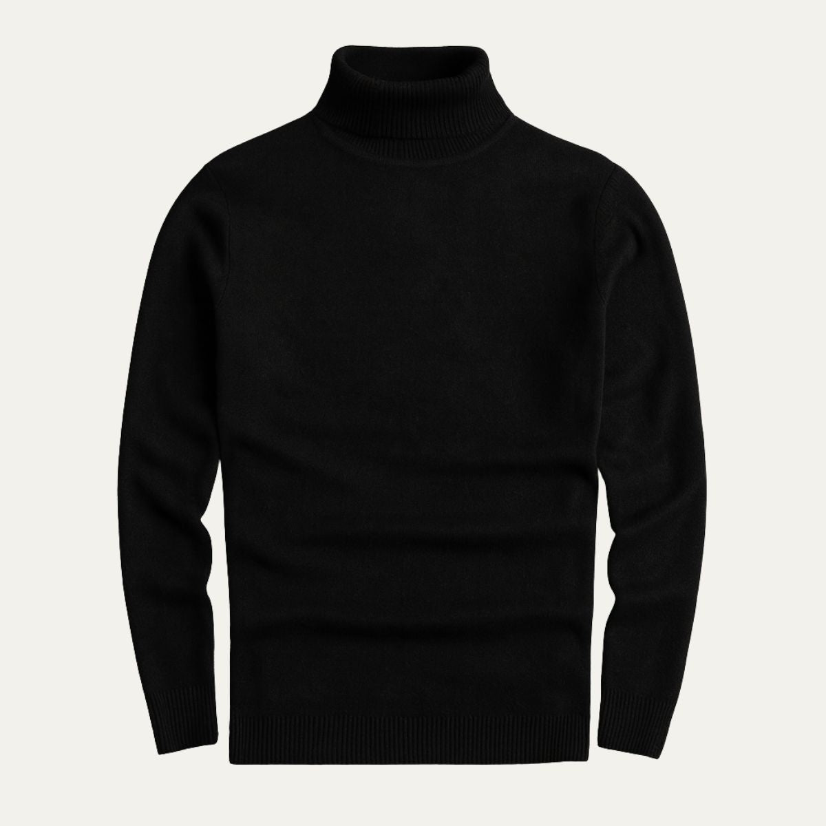 Men's Turtle Neck Henley Sweater - VibreMode