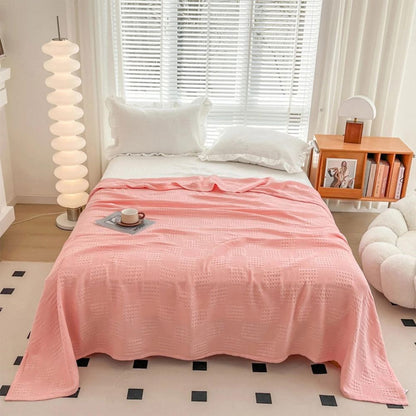 Coldcare Soft Waffle Weave Blanket