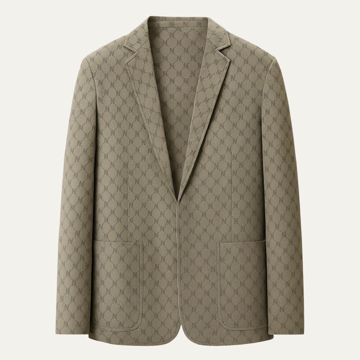Men's Business Casual Jacket Lightweight Patterned - VibreMode