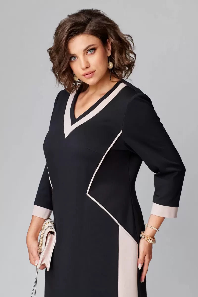 Elegant High Low Midi Dress