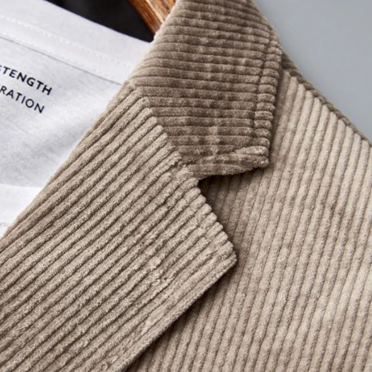 Men's Slim Fit Corduroy Blazer