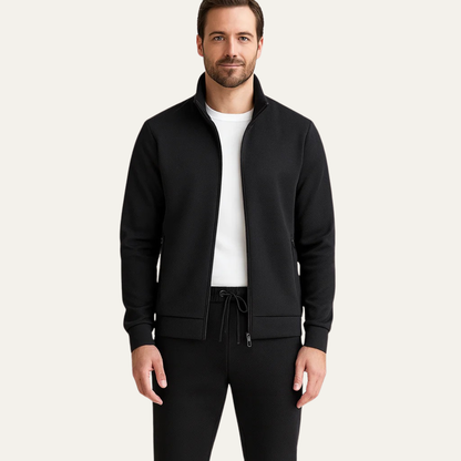 Men's Slim Fit Tracksuit Set Zip Up Jacket Joggers