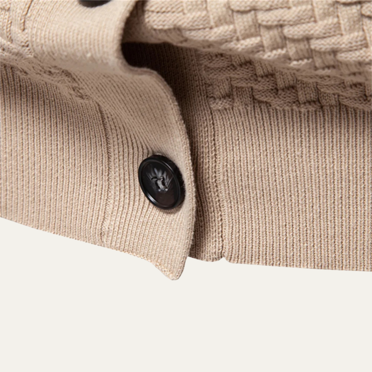 Men's Knit Cardigan Button Front Stylish