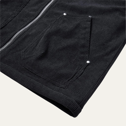 Men's Corduroy Fleece Zip Jacket