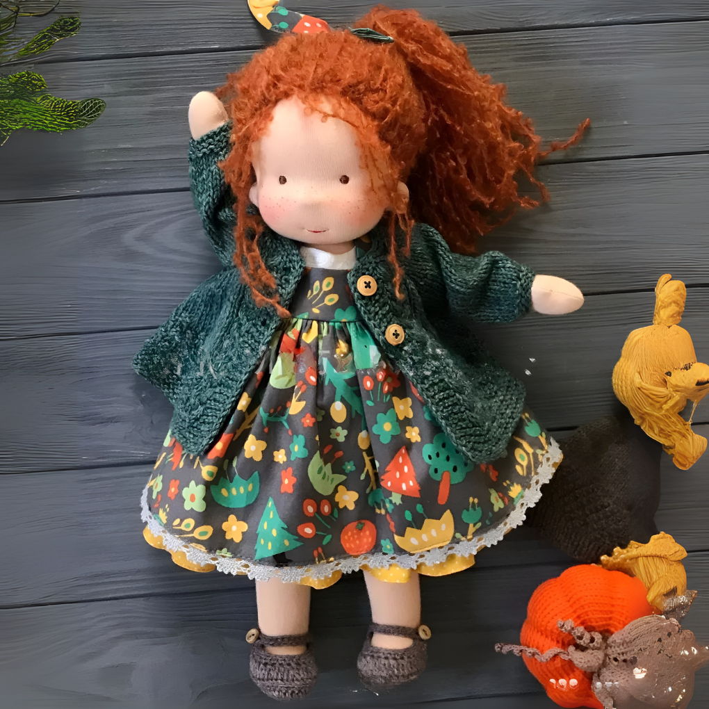 Waldorf Cuddly Doll Handmade