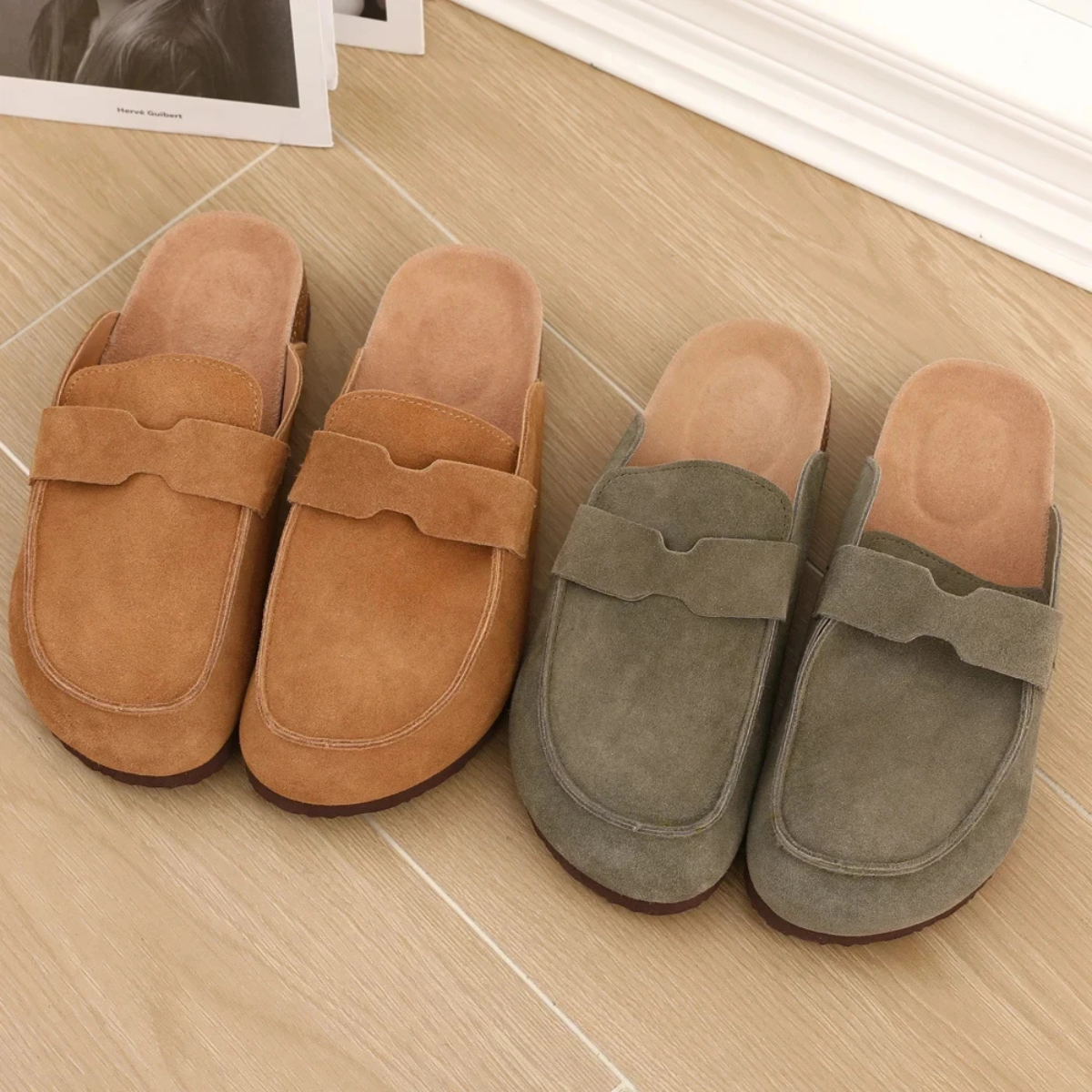 Lavenham Men's Suede Moccasin Slippers