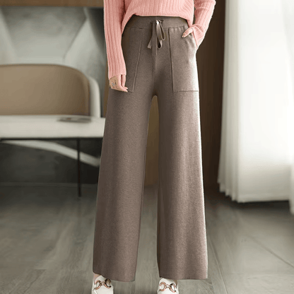 Women's Wool Relaxed Fit Pants