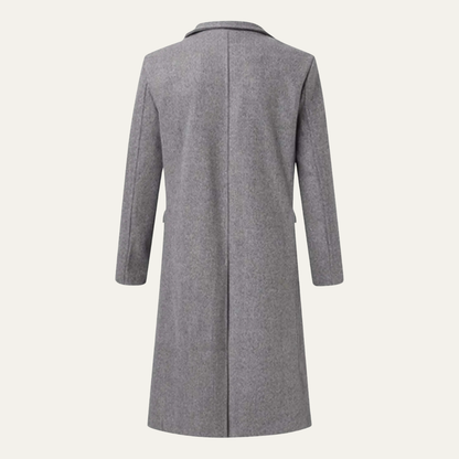 Men's Wool Long Winter Overcoat