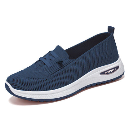 Comfortable Women's Walking Shoes with Arch Support and Mesh Upper