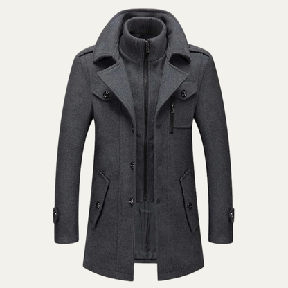 Isernia Men's Smart Zip Jacket Waterproof Winter - VibreMode