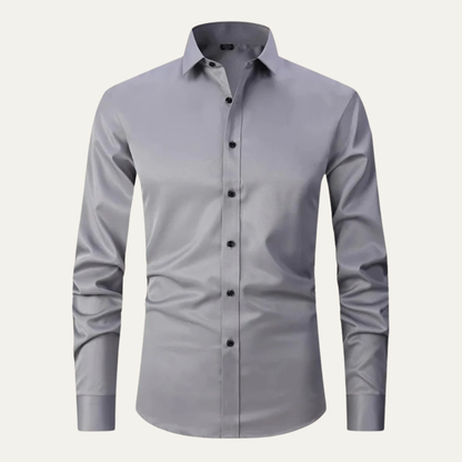 Men's Classic Dress Shirt Cotton Button Up