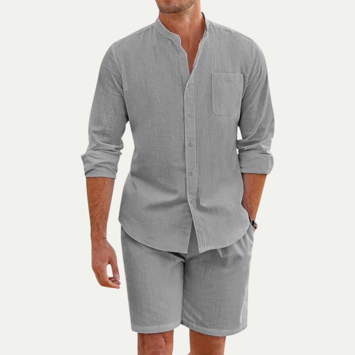 Men's Cotton Summer Set Lightweight 2 Piece