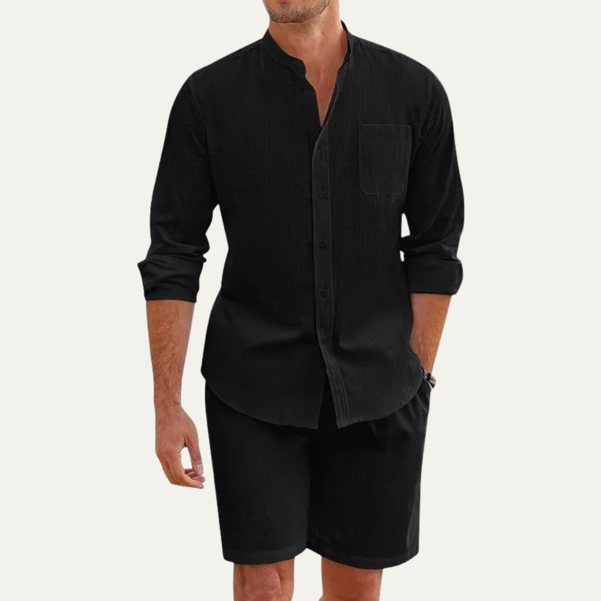 Men's Cotton Summer Set Lightweight 2 Piece