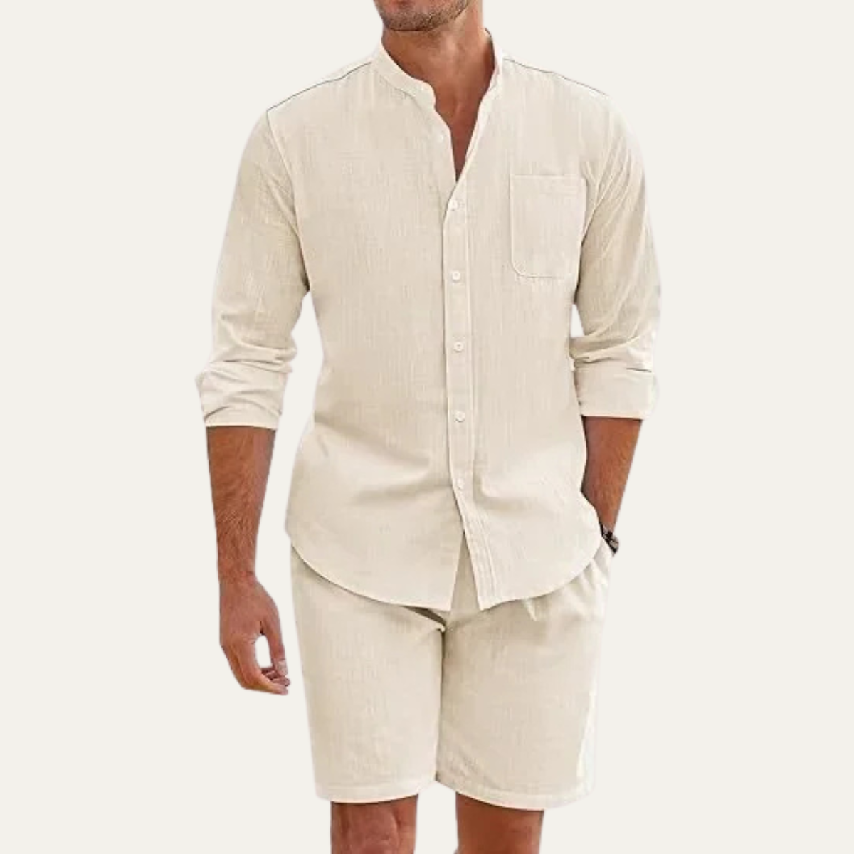Men's Cotton Summer Set Lightweight 2 Piece