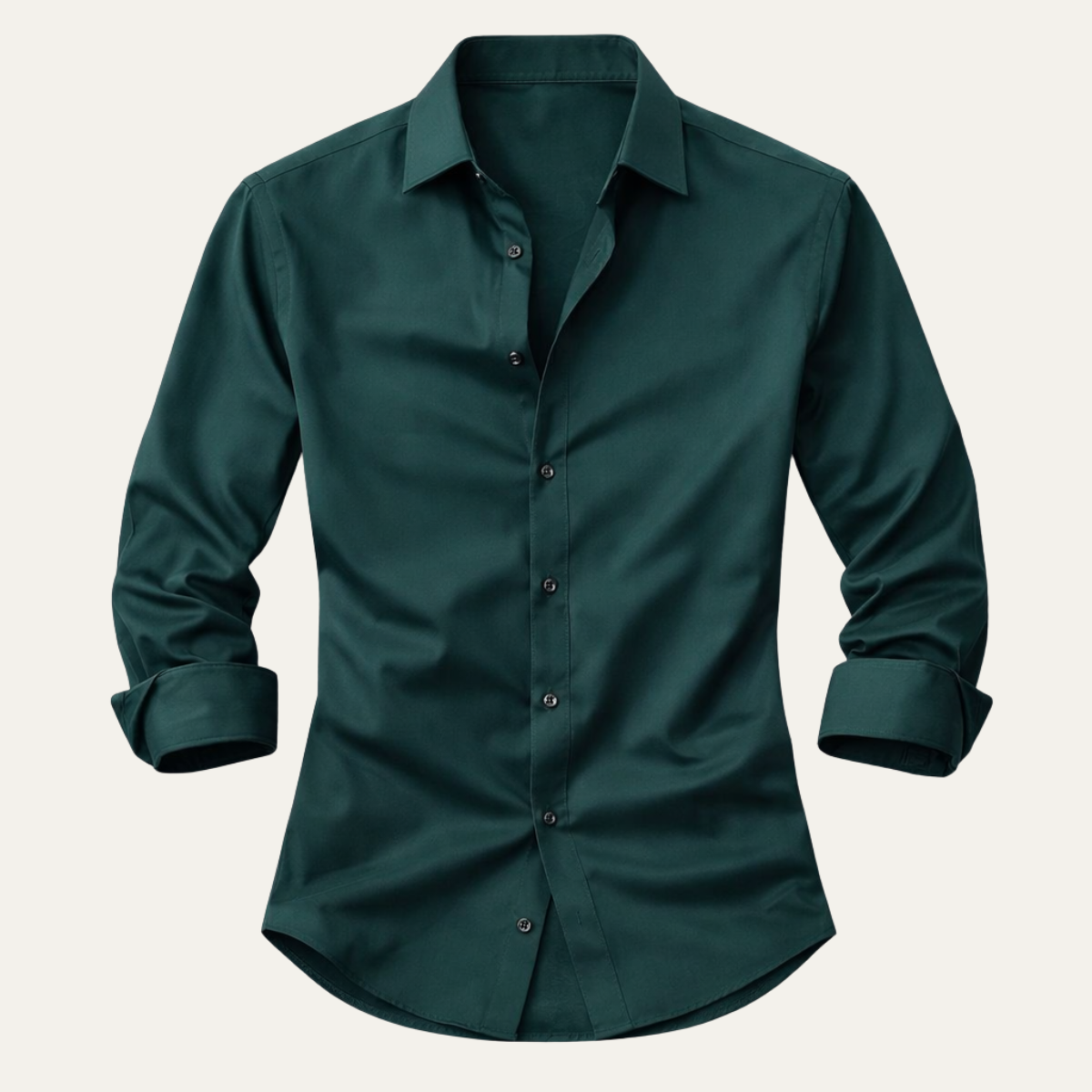 Men's Slim Fit Stretch Button Down Shirt - VibreMode