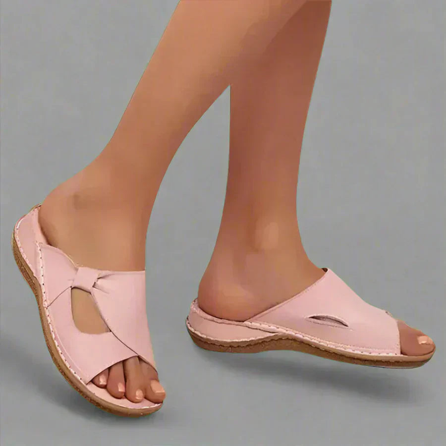 Comfortable Women's Contoured Summer Slide Sandals