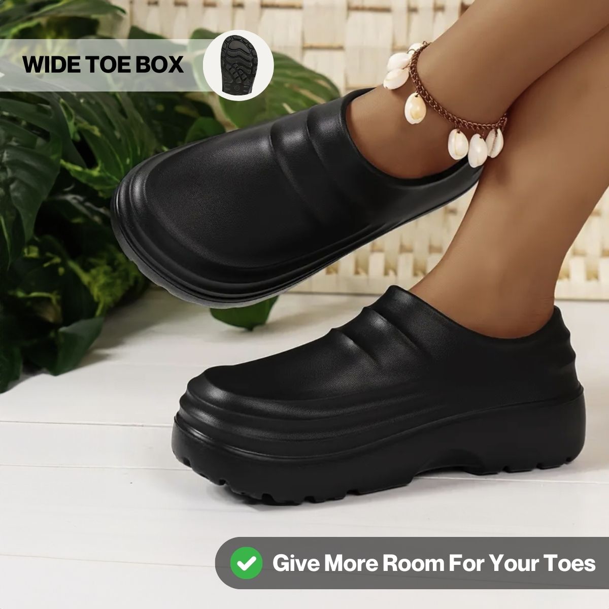 Comfortable Water Resistant Gardening Shoes Non Slip Clogs