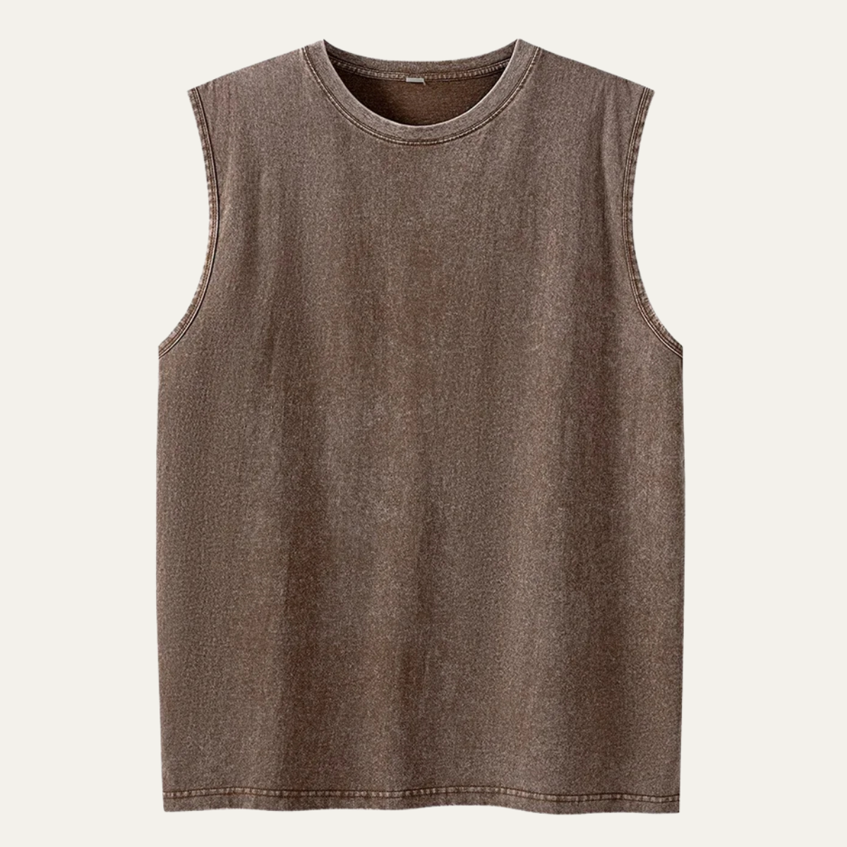 Men's Sleeveless Tank Vintage Washed