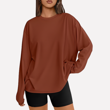 Women's Long Sleeve Oversized Shirt
