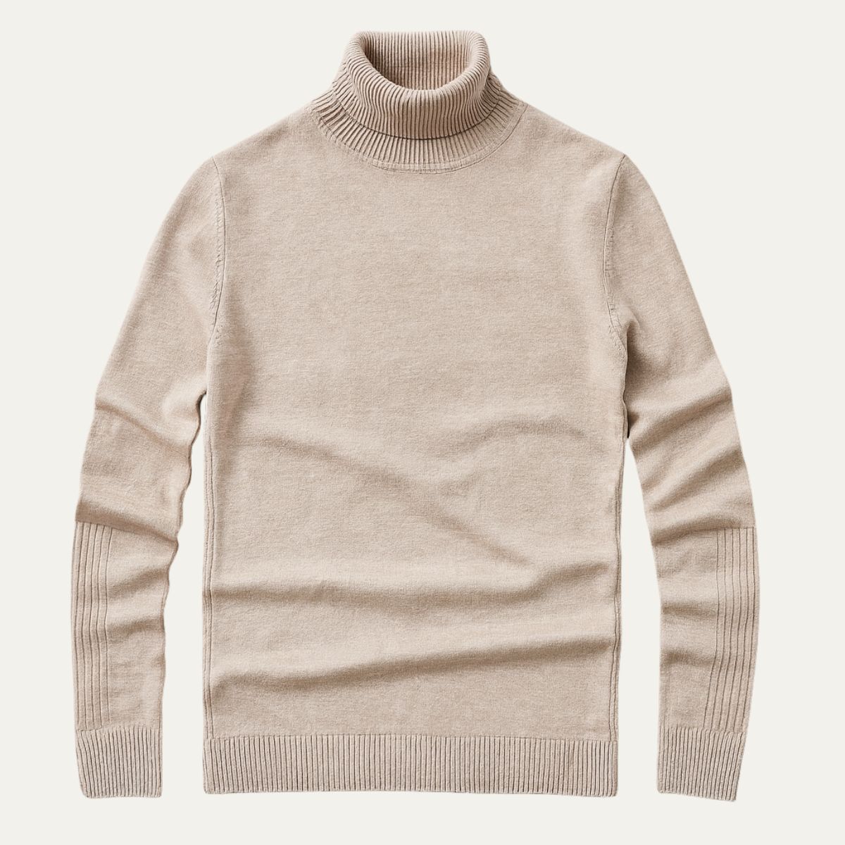 Men's Turtle Neck Henley Sweater