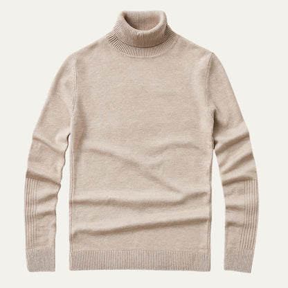 Men's Turtle Neck Henley Sweater