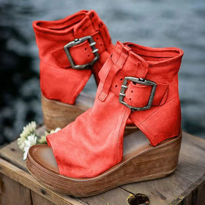 Women's Ankle Strap Wedge Sandals