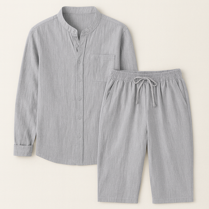 Men's Cotton Summer Set Lightweight 2 Piece - VibreMode