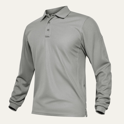 Men's Breathable Polo Shirt Quick Dry - VibreMode
