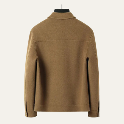 Men's Thick Winter Jacket Zip Up Casual