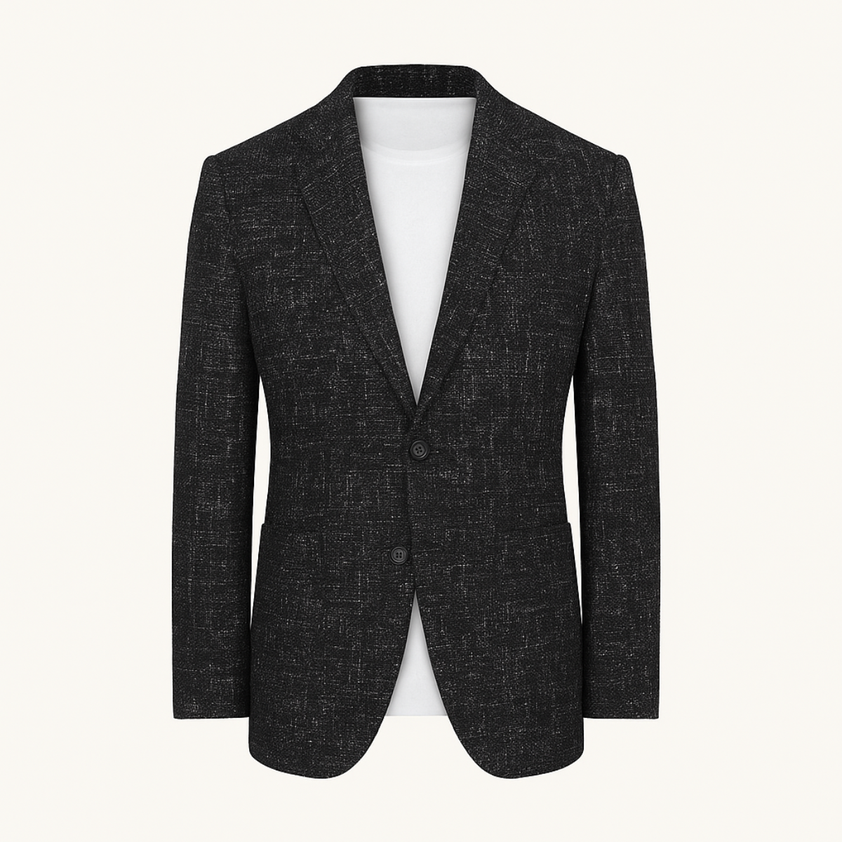Men's Plaid Blazer Jacket Checked Double Breasted
