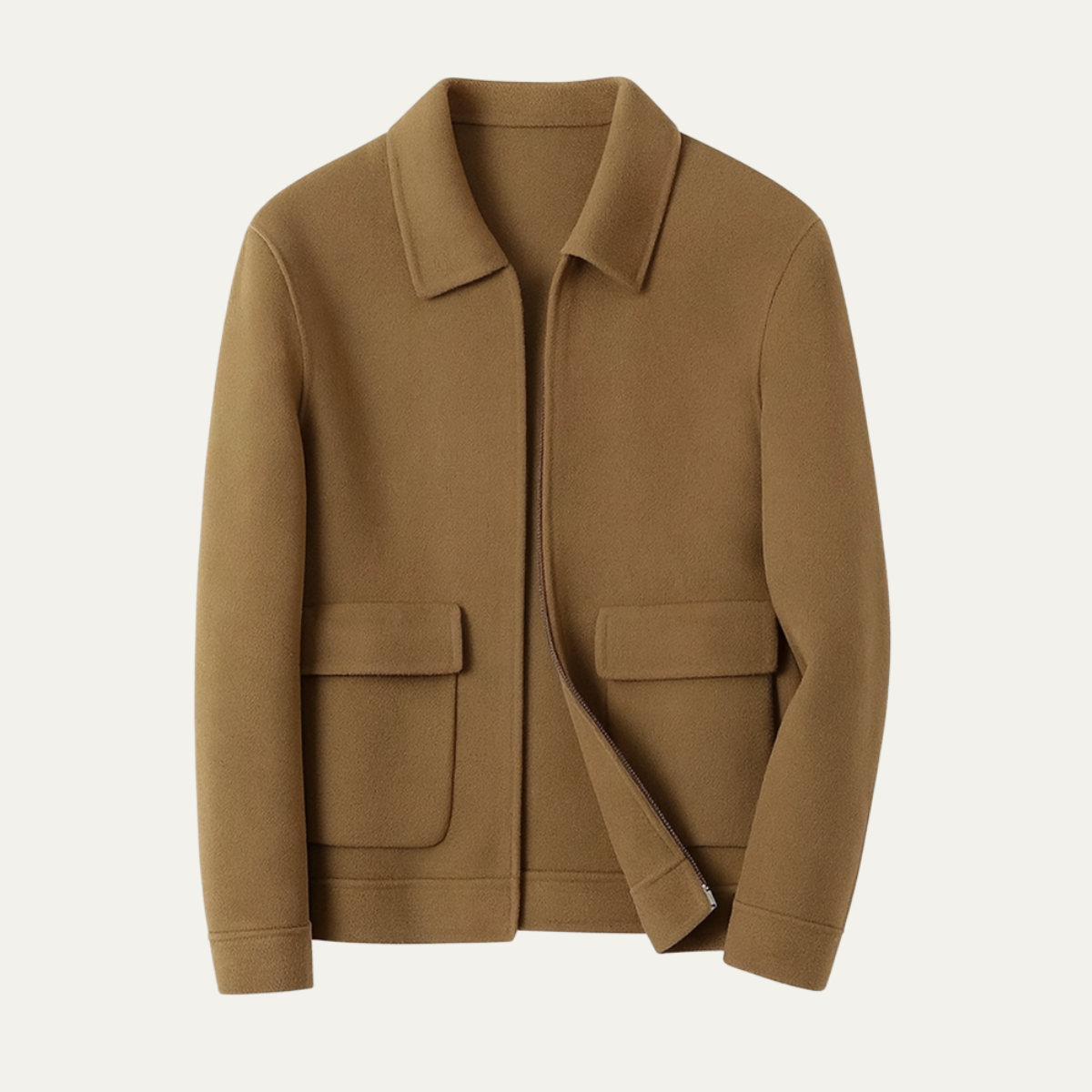 Men's Thick Winter Jacket Zip Up Casual - VibreMode