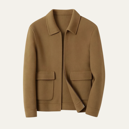 Men's Thick Winter Jacket Zip Up Casual - VibreMode