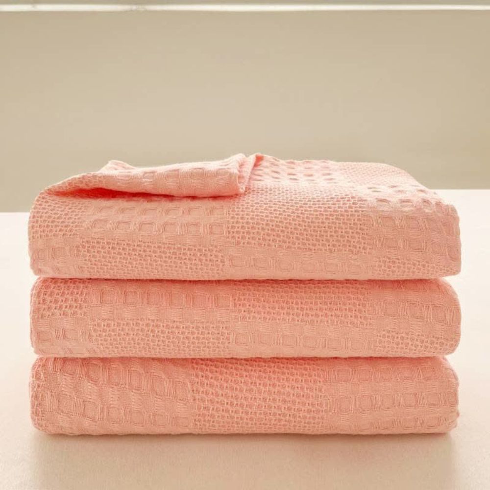 Coldcare Soft Waffle Weave Blanket