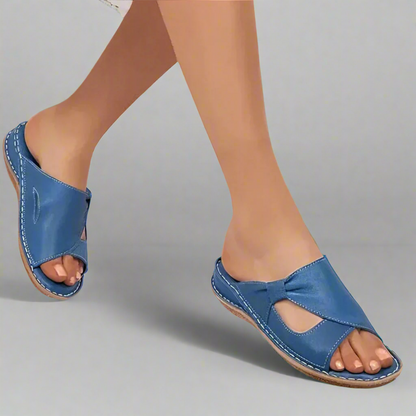 Comfortable Women's Contoured Summer Slide Sandals