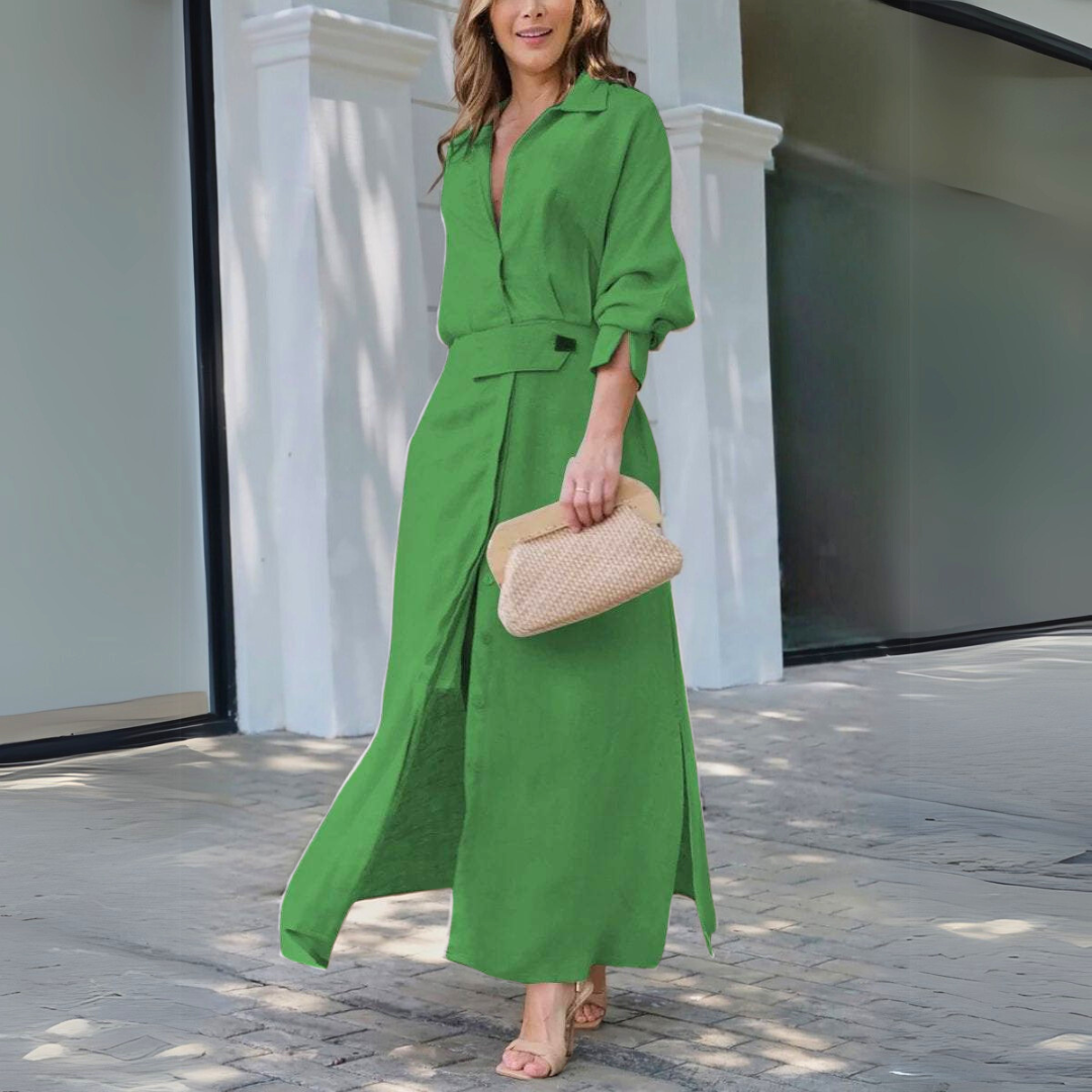 Women's Button Front Dress