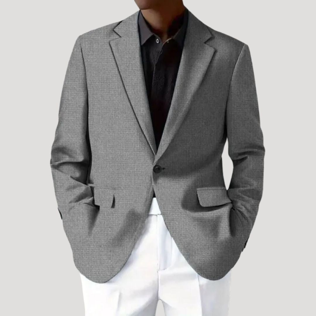 Stylish Men's Spring Fit Blazer Jacket - VibreMode