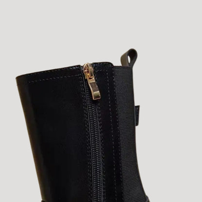 Casual Ladies Comfortable Block Heel Boots