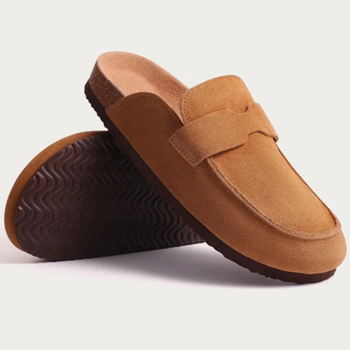 Lavenham Men's Suede Moccasin Slippers - VibreMode