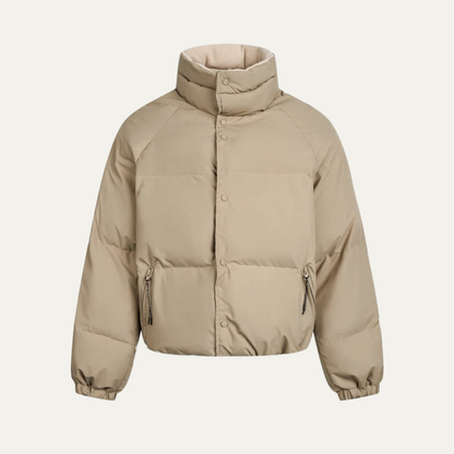 Men's Winter Puffer Jacket Warm Stand Collar