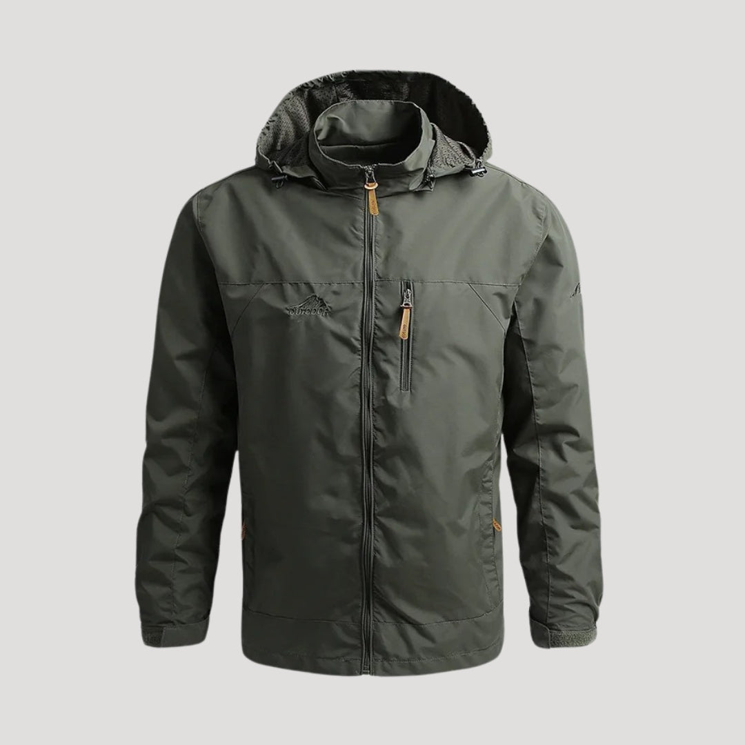 Lightweight Men's Spring Hoodie Zip Jacket - VibreMode