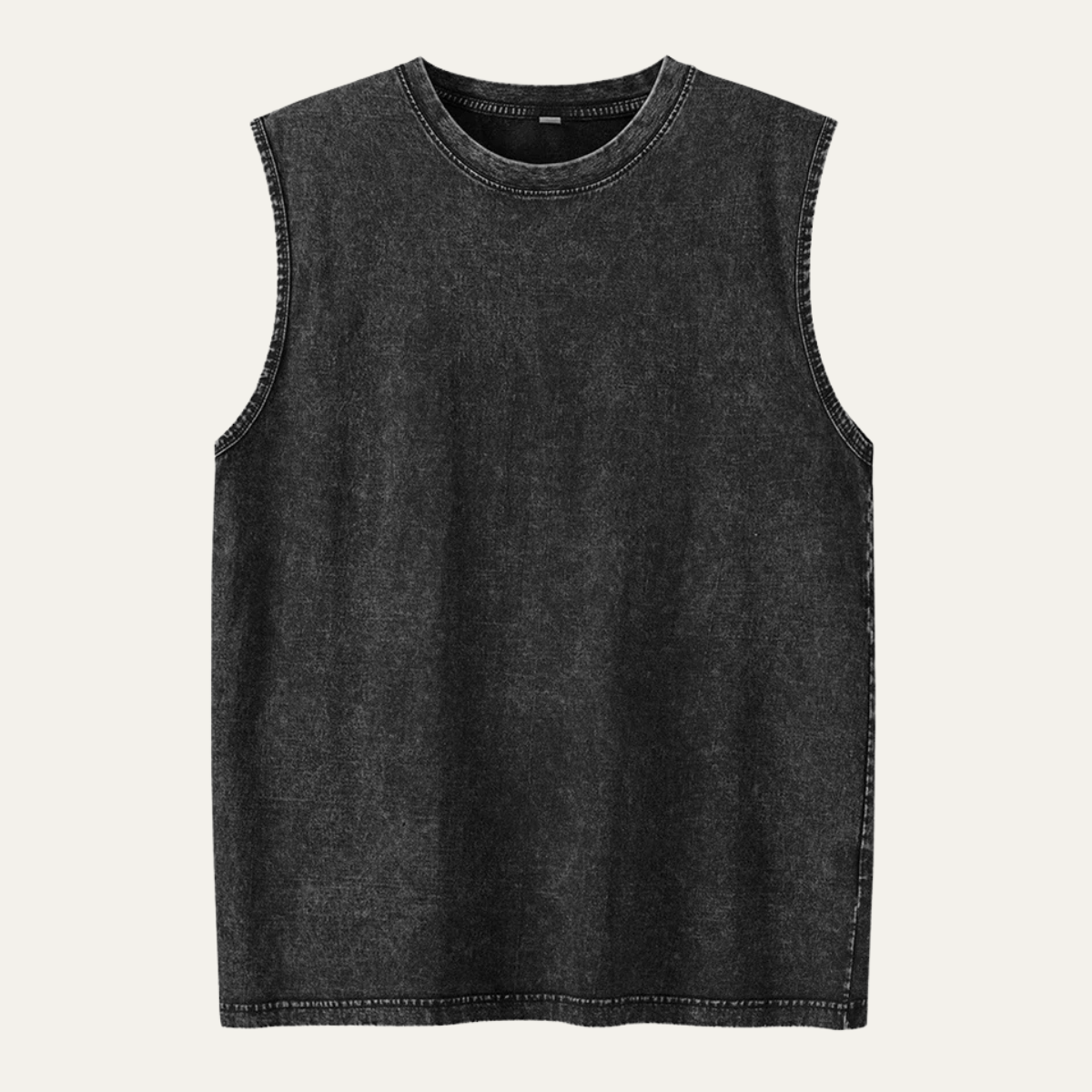 Men's Sleeveless Tank Vintage Washed - VibreMode