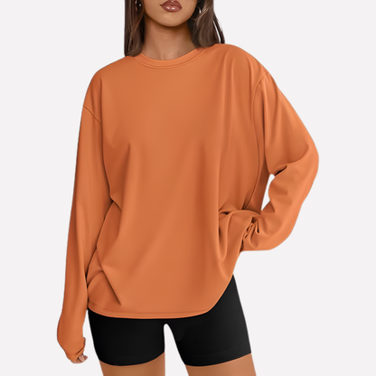 Women's Long Sleeve Oversized Shirt