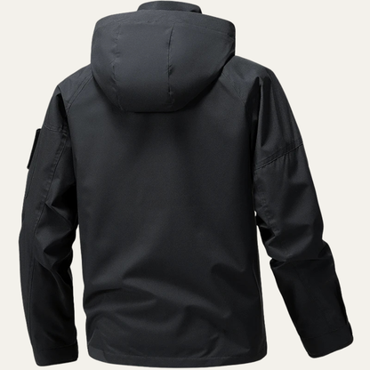 Waterproof Rain Jacket Windproof Hooded Outdoor Coat