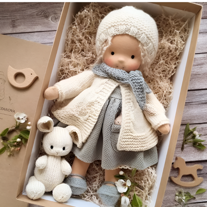 Waldorf Cuddly Doll Handmade
